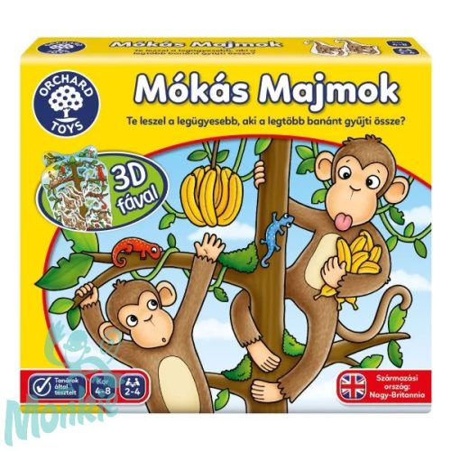 Mókás majmok (Cheeky Monkeys), ORCHARD TOYS OR068