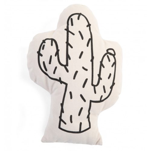 Díszpárna - Vászon - Kaktusz