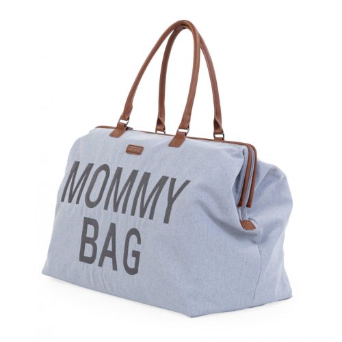 Mommy Bag" Táska - Vászon Szürke
