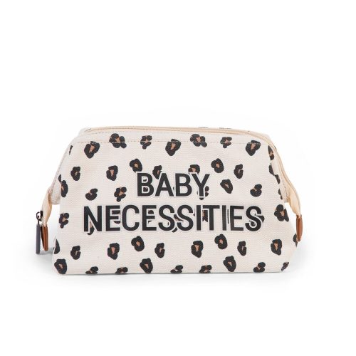 Baby Necessities" Neszeszer - Vászon - leopárd mintás