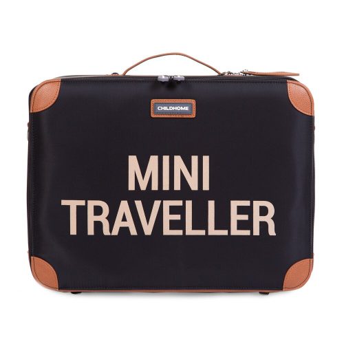 Mini Traveller" Utazótáska - Fekete/Arany
