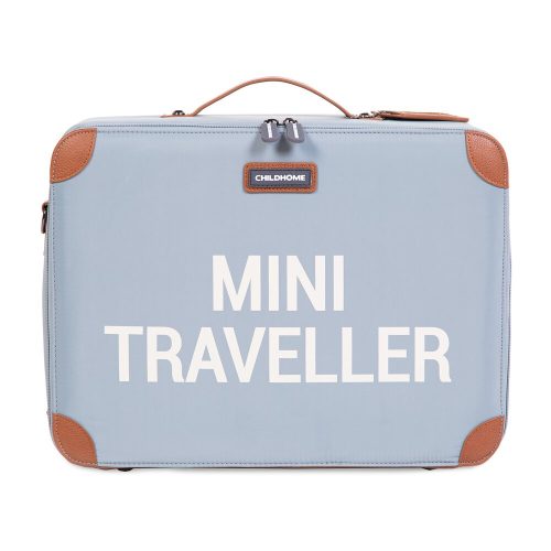 Mini Traveller" Utazótáska - Szürke/Törtfehér