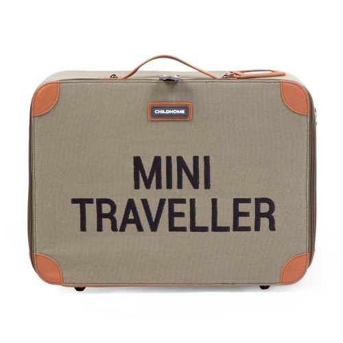 "Mini Traveller" Utazótáska - Vászon - Khaki