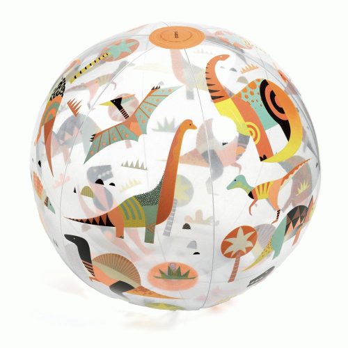Felfújható labda, 35 cm - Dínós labda - Dino ball