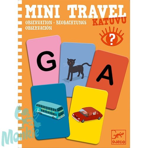 Djeco Mini utazó játékok - Betű-kép - Katuvu