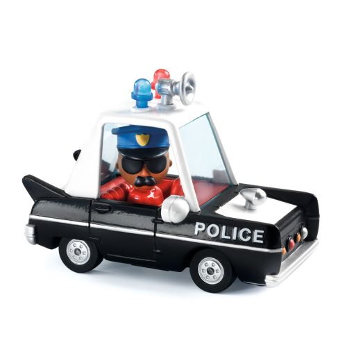 DJECO - JÁTÉKOK CRAZY MOTORS játékautó - Gyors Rendőrség - Hurry Police