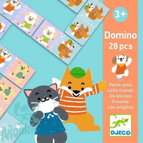 Dominó játék - Kis barátok - Domino Little friends