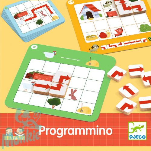 DJECO: EDULUDO Fejlesztő játék - Irány kijelölés - Eduludo Programmino