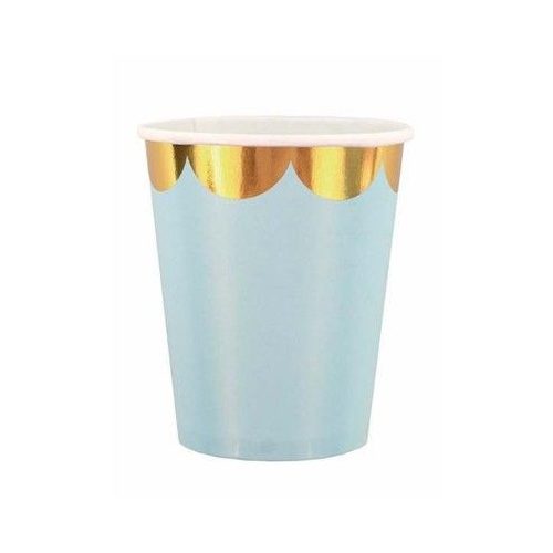 Jabadabado - Kék/arany papír pohár 