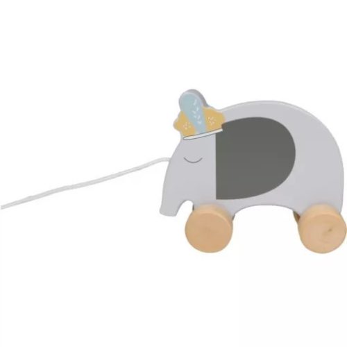 Tryco - Fa játék húzható elefánt
