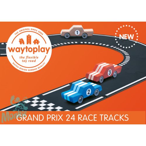 Waytoplay rugalmas autópálya 24 db-os (Grand Prix)